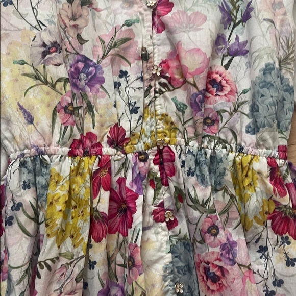 Anthropologie Floral Print Women's Dress size XS - Picture 7 of 8